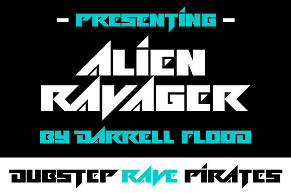 Alien Ravager: A Font for Crafting the Future
