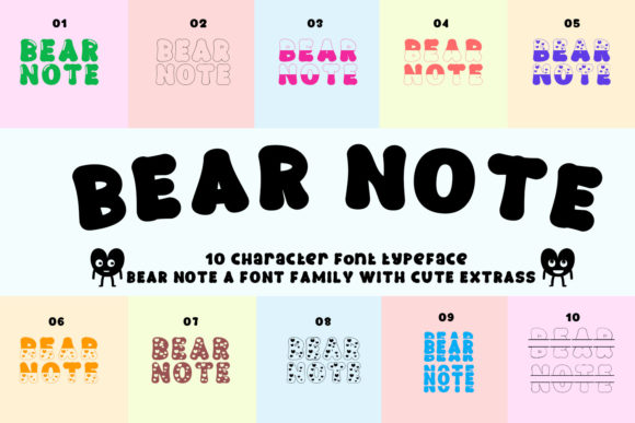 Bear Note
