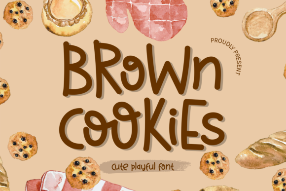 Brown Cookies: A Versatile Display Font for Digital Design