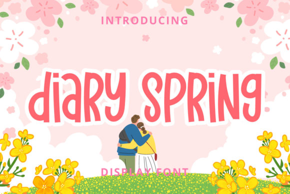 Diary Spring: A Playful Font for Campaign Creativity