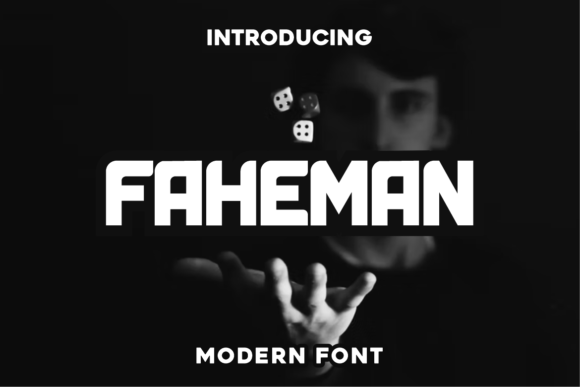 Faheman: A Bold Display Font for Web Design and Branding