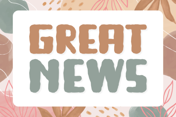 Great News: A Font That Speaks Volumes