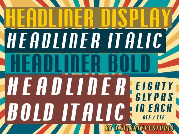 Headliner: The Font That Speaks Louder Than Words
