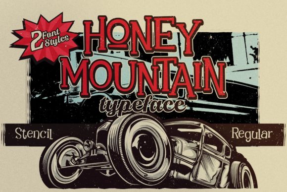 Honey Mountain: A Font That Adds Character to Every Craft Project