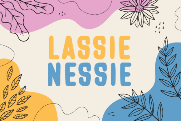 Lassie Nessie: A Font That Elevates Brand Identity