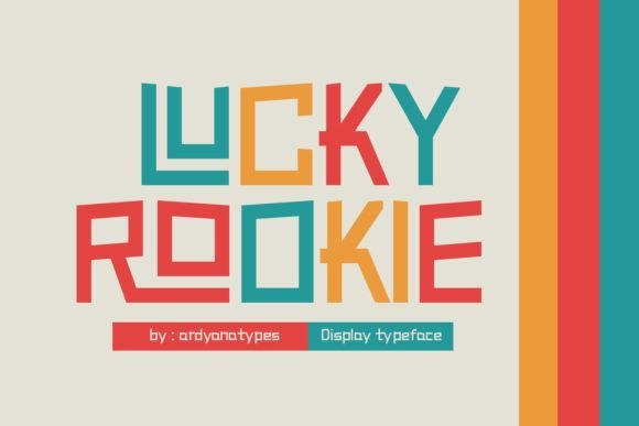 Lucky Rockie: A Bold Display Font for Digital Branding