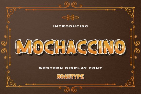 Mochaccino: A Vintage Font for Modern Web Design