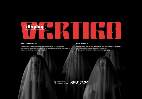 Vertigo: A Bold Font for Crafters and Product Creators