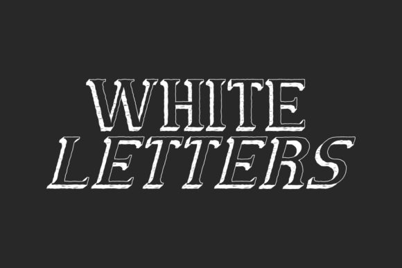 White Letters: The Font That Elevates Your Campaigns